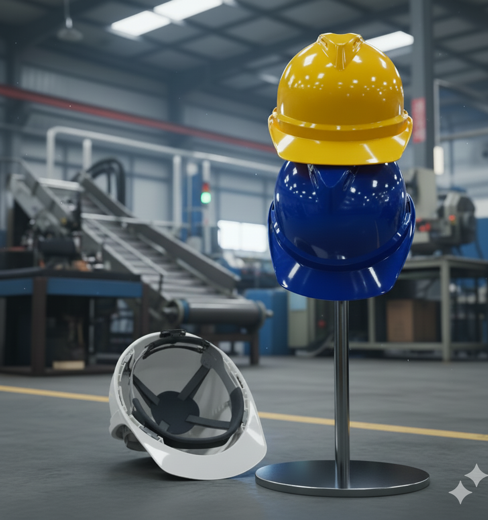 AI-Powered Safety Helmet Monitoring Technology